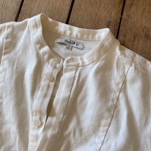 Madewell | Women's White Tunic Top Size 2